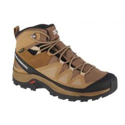 Męskie Zamszowe Buty Turystyczne Quest Rove. Brązowe trekkingi męskie Salomon, trekkingowe, gore-tex. Za 881.00 zł.
