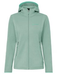 Kurtka damska Idris Fleece Hoody. Zielone kurtki damskie Vaude, na zimę, s, bez wzorów, z materiału, z kapturem. Za 536.25 zł.