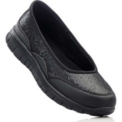 Baleriny bonprix czarny. Czarne baleriny damskie bonprix. Za 49.99 zł.
