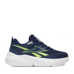 Sneakersy Reebok. Niebieskie trampki i tenisówki chłopięce Reebok, bez wzorów, bez zapięcia. Za 139.99 zł.