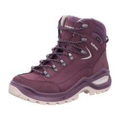 Buty trekkingowe damskie Lowa Renegade Evo Mid Gtx. Fioletowe obuwie sportowe damskie Lowa, za kostkę, trekkingowe. Za 917.99 zł.