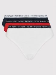 Tommy Hilfiger Komplet 3 par stringów UW0UW02829 Kolorowy. Stringi damskie Tommy Hilfiger, xl, bez wzorów, z bawełny. Za 119.99 zł.