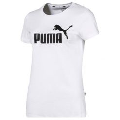 Puma Ess Logo Tee White L. Koszulki sportowe damskie marki Puma. W wyprzedaży za 59.00 zł.