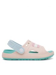 Tommy Hilfiger Sandały T3A2-33805-0083A S Różowy. Czerwone sandały dziewczęce Tommy Hilfiger, z tworzywa sztucznego, bez zapięcia. Za 119.99 zł.
