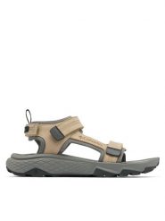 Columbia Sandały Peakfreak Rush Leather 2121251 Brązowy. Brązowe sandały męskie Columbia, z materiału, bez zapięcia. Za 239.99 zł.