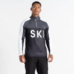 Bluza narciarska męska Dare2b Ski Core Stretch. Czarne bluzy męskie Dare 2b, m, bez wzorów, bez kaptura. Za 161.70 zł.