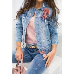 Kurtka jeansowa Flower. Kurtki damskie Modaforyou. Za 169.00 zł.