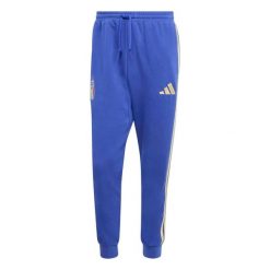 Spodnie Adidas Sport Figc Dna Pnt Dorośli. Niebieskie spodnie sportowe męskie Adidas, s, bez wzorów, z bawełny. Za 329.30 zł.