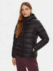 Champion Kurtka zimowa 117568 Czarny Custom Fit. Czarne kurtki damskie Champion, na zimę, xl, bez wzorów, z syntetyku, bez kaptura. Za 309.99 zł.