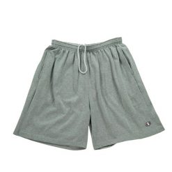 Męskie szare szorty. Szare krótkie spodenki sportowe męskie Champion, m, bez wzorów, na fitness i siłownię. Za 80.90 zł.