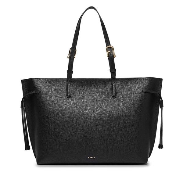 Torebka Furla. Czarne torebki do ręki damskie Furla, bez wzorów, klasyczne, bez dodatków. Za 1,069.99 zł.