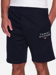 Tommy Hilfiger Szorty sportowe UM0UM02881 Granatowy Regular Fit. Niebieskie krótkie spodenki sportowe męskie Tommy Hilfiger, m, bez wzorów, z syntetyku. Za 139.99 zł.