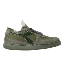 Buty do chodzenia damskie Diadora Mi Basket Row Cut Terry. Zielone obuwie sportowe damskie Diadora, bez wzorów, z gumy, trekkingowe. Za 487.00 zł.