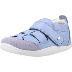 Sandały BOBUX BQ10667JE7LE Niebieski. Niebieskie sandały męskie Bobux, ze skóry, bez zapięcia. Za 243.99 zł.