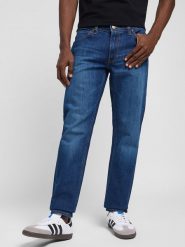 Męskie Spodnie Jeansowe Lee Daren Zip Fly On the Road 112342270, W30 L32. Niebieskie spodnie materiałowe męskie Lee, l, bez wzorów, z denimu, klasyczne. Za 239.99 zł.