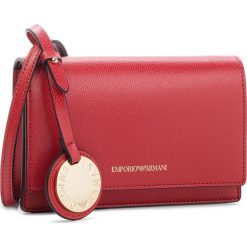 Torebka EMPORIO ARMANI - Y3B086 YH15A 88158 Red/Black. Czerwone listonoszki damskie marki Emporio Armani, ze skóry ekologicznej. W wyprzedaży za 389.00 zł.