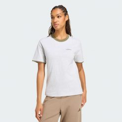 Koszulka z wyszywaną grafiką Seasonal Essentials Colorpop. Brązowe t-shirty damskie Adidas, uniwersalny, bez wzorów, z bawełny, eleganckie, bez kołnierzyka. Za 129.00 zł.