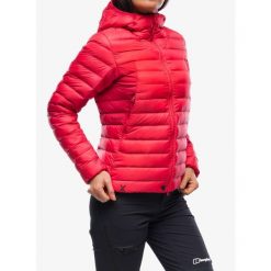 Kurtka puchowa damska Berghaus Seeker MW Down Hoody. Czerwone kurtki damskie Berghaus, s, bez wzorów, z puchu, bez kaptura. Za 928.99 zł.