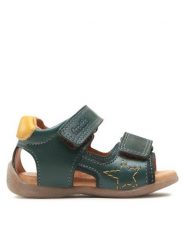 Froddo Sandały Gogi G2150174-6 Zielony. Zielone sandały dziewczęce Froddo, ze skóry, bez zapięcia. Za 399.99 zł.