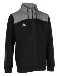 Bluza męska Select Oxford Zip Hoodie bawełniana rozpinana z kapturem czarna. Czarne bluzy męskie Select, m, bez wzorów, z bawełny, z kapturem. Za 207.46 zł.