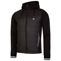 Kurtka trekkingowa męska Dare2b Shield softshell. Czarne kurtki męskie Dare 2b, m, bez wzorów, z poliesteru, sportowe, bez kaptura. Za 414.70 zł.