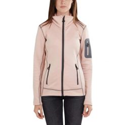 Sweter polarowy damski Fundango Antila Fleece. Czerwone swetry damskie Fundango, l, bez wzorów, z polaru, sportowe, bez kołnierzyka, bez ramiączek, bez kaptura. Za 379.90 zł.