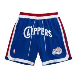 Szorty Los Angeles Clippers Just Don Classics 1984/85. Niebieskie szorty damskie Mitchell & Ness, na lato, bez wzorów, vintage. Za 1,553.00 zł.