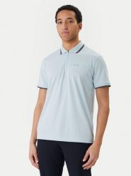 Jack & Jones Polo Fusion 12289953 Błękitny Regular Fit. Niebieskie koszulki polo męskie Jack & Jones, m, bez wzorów, z bawełny, bez ramiączek. Za 129.99 zł.