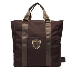 Torebka Blauer. Brązowe torebki do ręki damskie Blauer, bez wzorów, klasyczne, bez dodatków. Za 379.99 zł.