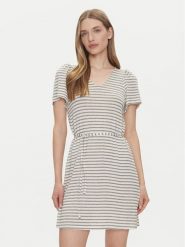 Vero Moda Sukienka letnia Gina 10325612 Beżowy Regular Fit. Brązowe sukienki damskie Vero Moda, na lato, l, bez wzorów, z wiskozy, bez kołnierzyka, bez ramiączek. Za 99.99 zł.