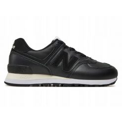Buty na co dzień Damskie New Balance Sportowe Sneakersy Skórzane. Czarne obuwie sportowe damskie New Balance, bez wzorów. Za 519.00 zł.