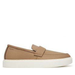 Mokasyny Calvin Klein. Brązowe mokasyny męskie Calvin Klein. Za 389.99 zł.