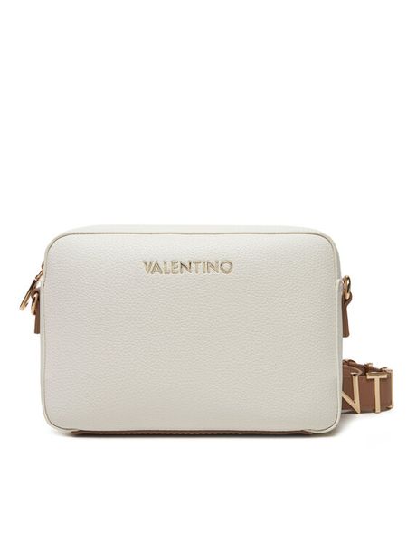 Valentino Torebka Alexia VBS5A809 Biały. Białe listonoszki damskie Valentino, bez wzorów, ze skóry, bez dodatków. Za 344.99 zł.