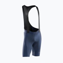 Spodenki rowerowe męskie Northwave Fast Bibshort. Niebieskie szorty męskie Northwave, l, bez wzorów, z materiału. Za 409.99 zł.