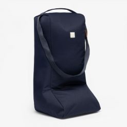 Second Life - Torba na buty jeździeckie dla dorosłych i dzie... - Stan Doskonały. Brązowe torby i plecaki dziecięce FOUGANZA, z materiału, małe. Za 67.99 zł.