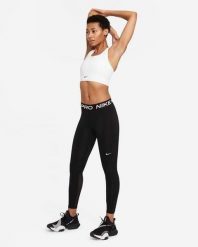 Legginsy Nike Pro 365, Kobiety. Białe legginsy damskie Nike, xs, bez wzorów, z materiału. Za 336.00 zł.