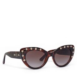 Okulary przeciwsłoneczne Guess. Brązowe okulary przeciwsłoneczne damskie Guess. Za 449.99 zł.