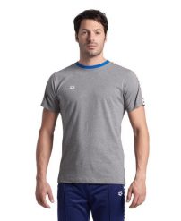 Koszulka męska Arena T-Shirt Team OG. Szare koszulki sportowe męskie Arena, m, bez wzorów, z materiału, bez kołnierzyka, bez ramiączek. Za 129.00 zł.