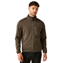 Bluza Polarowa Męska Pełen Suwak Kames. Brązowe bluzy męskie Regatta, na zimę, l, bez wzorów, z dzianiny, bez kaptura. Za 114.99 zł.