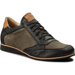 Półbuty SERGIO BARDI - Forano SS127334518ET 175. Czarne półbuty na co dzień męskie Sergio Bardi, ze skóry. W wyprzedaży za 189.00 zł.
