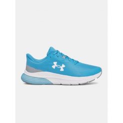 Buty do biegania męskie Under Armour Hovr Turbulence 2 RS ether blue/steel/white. Niebieskie buty sportowe męskie Under Armour, bez zapięcia, do biegania. Za 279.99 zł.