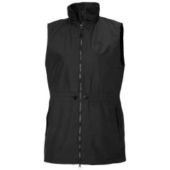 Damska kurtka bez rękawów Helly Hansen Essence Spring. Czarne kurtki damskie Helly Hansen, na lato, m, bez wzorów, z materiału, z kapturem. Za 423.00 zł.