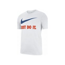 Nike T-Shirt M Nsw Tee Jdi Swoosh New White Team Orange Team Royal Xl. T-shirty męskie marki Nike. Za 89.00 zł.