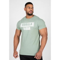 Murray Koszulka - Zielony. Zielone buty sportowe męskie GORILLA WEAR, bez zapięcia, na fitness i siłownię. Za 191.00 zł.