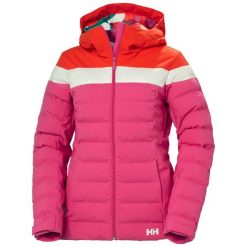 Kurtka Narciarska Helly Hansen W Imperial Puffy Jacket Różowa. Czerwone kurtki damskie Helly Hansen, m, bez wzorów, bez kaptura, narciarskie. W wyprzedaży za 1,019.00 zł.