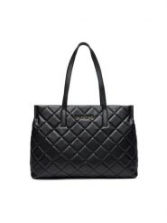 Valentino Torebka Ocarina VBS3KK10R Czarny. Czarne torebki do ręki damskie Valentino, bez wzorów, ze skóry, bez dodatków. Za 449.99 zł.