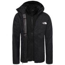 Kurtka turystyczna 3w1 męska The North Face M Quest Triclimate Jacket. Czarne kurtki męskie The North Face, m, bez wzorów, sportowe, bez kaptura. Za 873.00 zł.