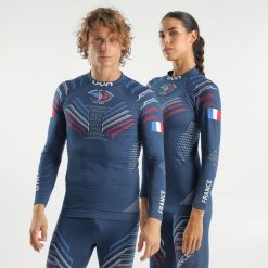 Koszulka termoaktywna dla dorosłych UYN Natyon 3.0 France Uw Shirt. Koszulki sportowe damskie UYN, m, bez wzorów, bez kołnierzyka, bez ramiączek, narciarskie. Za 509.99 zł.