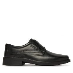 Półbuty Josef Seibel. Czarne eleganckie półbuty Josef Seibel, wizytowe, bez zapięcia. Za 409.99 zł.