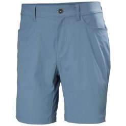 Krótkie spodenki z 5 kieszeniami Helly Hansen Holmen 2.0. Niebieskie szorty męskie Helly Hansen, na lato, l, bez wzorów, z elastanu. Za 330.80 zł.